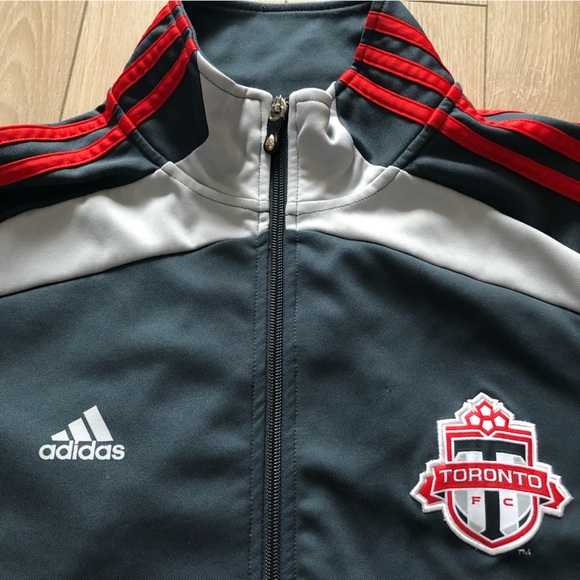 Adidas Toronto FC Embroidered Soccer Track Jacket - Picture 6 of 14